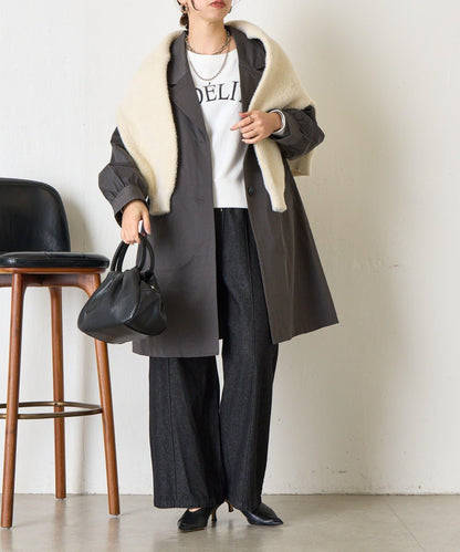 後褶設計 切斯特大衣