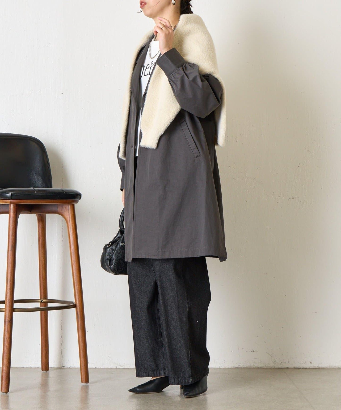 後褶設計 切斯特大衣