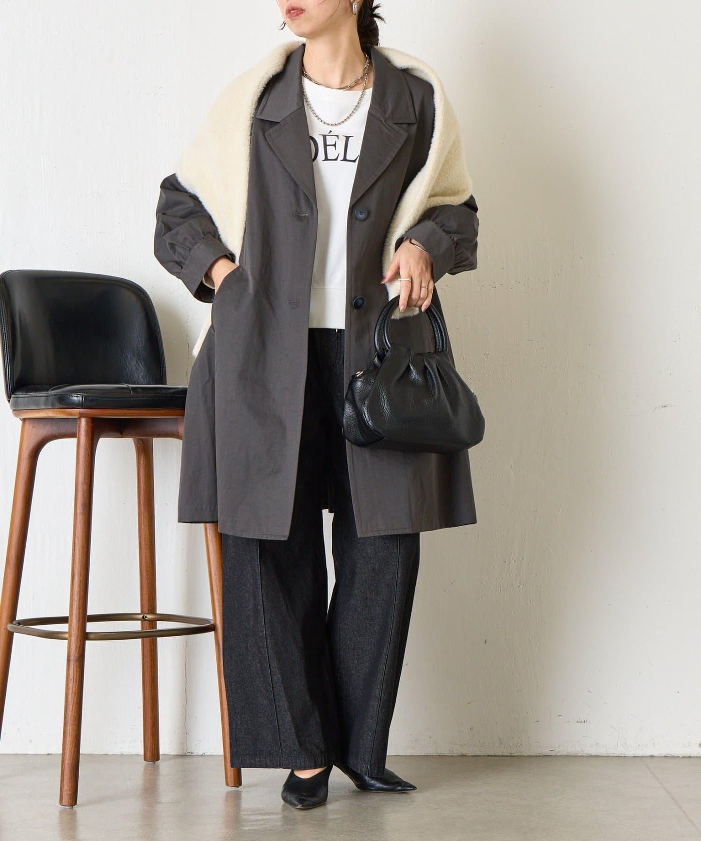 後褶設計 切斯特大衣