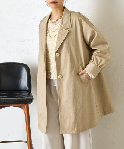 後褶設計 切斯特大衣