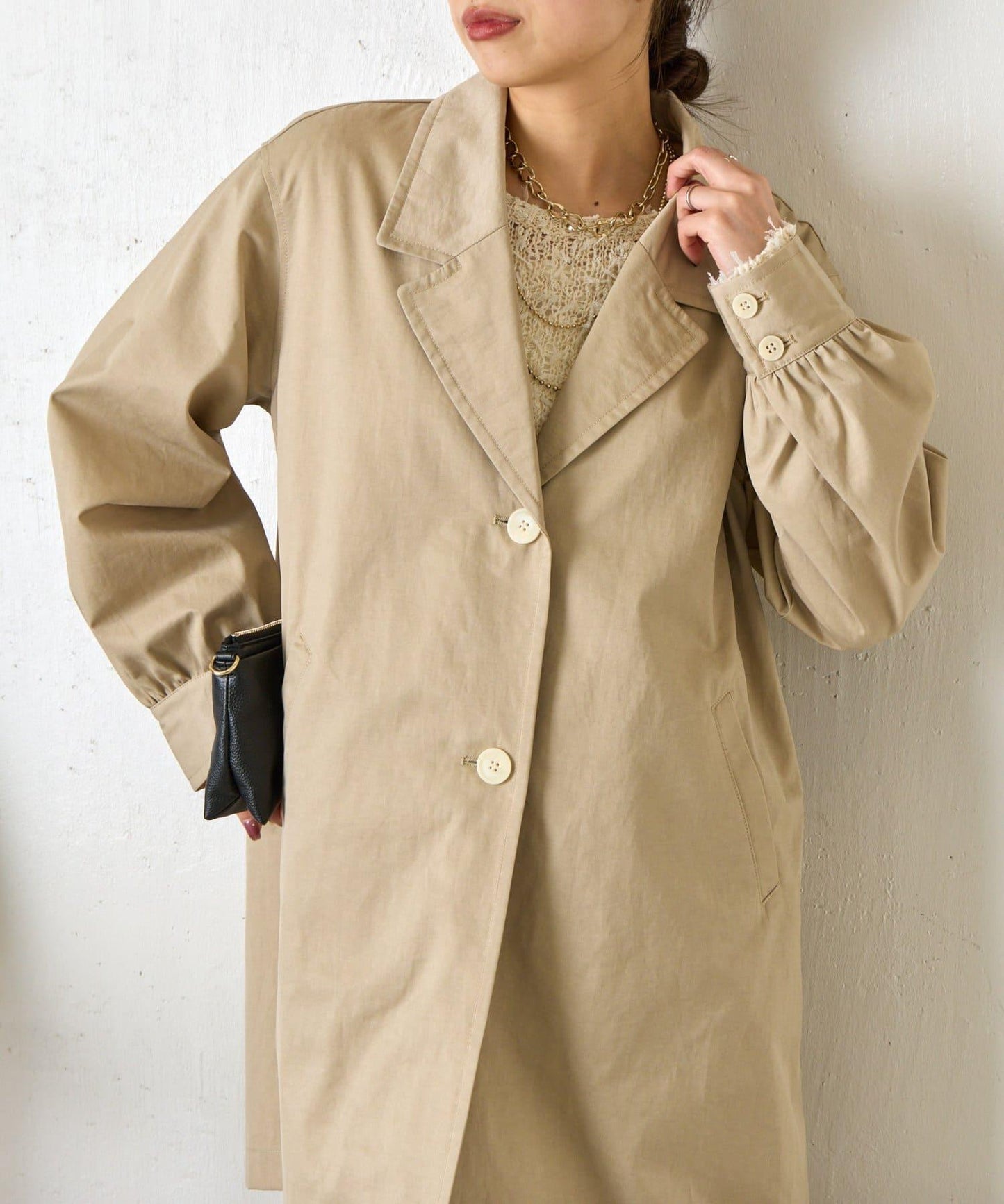 後褶設計 切斯特大衣