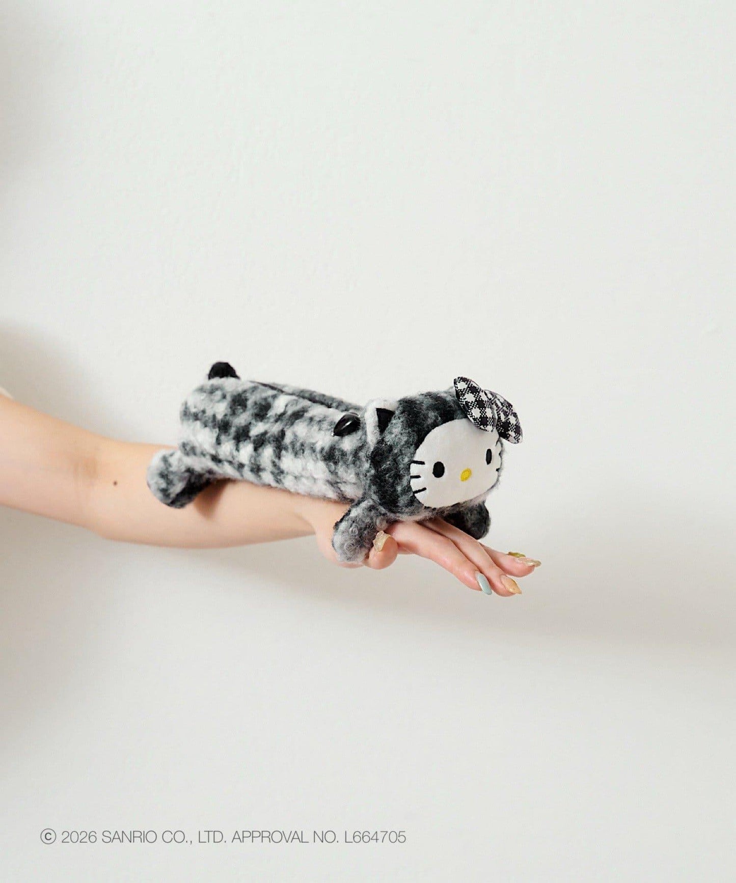 HelloKitty（凱蒂貓） Kastane×HelloKitty 毛絨收納包