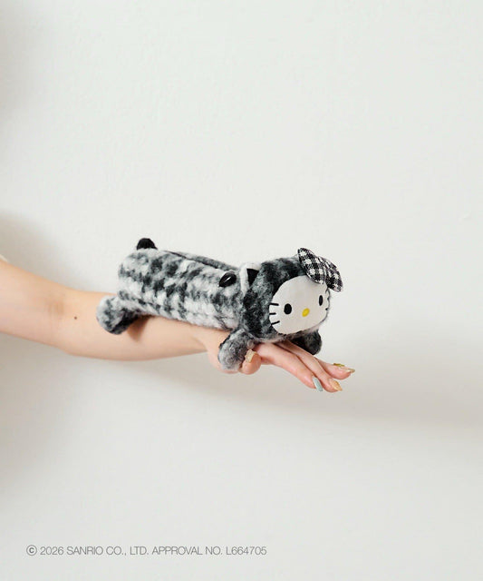 HelloKitty（凱蒂貓） Kastane×HelloKitty 毛絨收納包