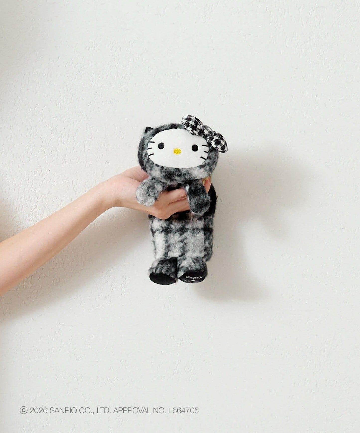 HelloKitty（凱蒂貓） Kastane×HelloKitty 毛絨收納包