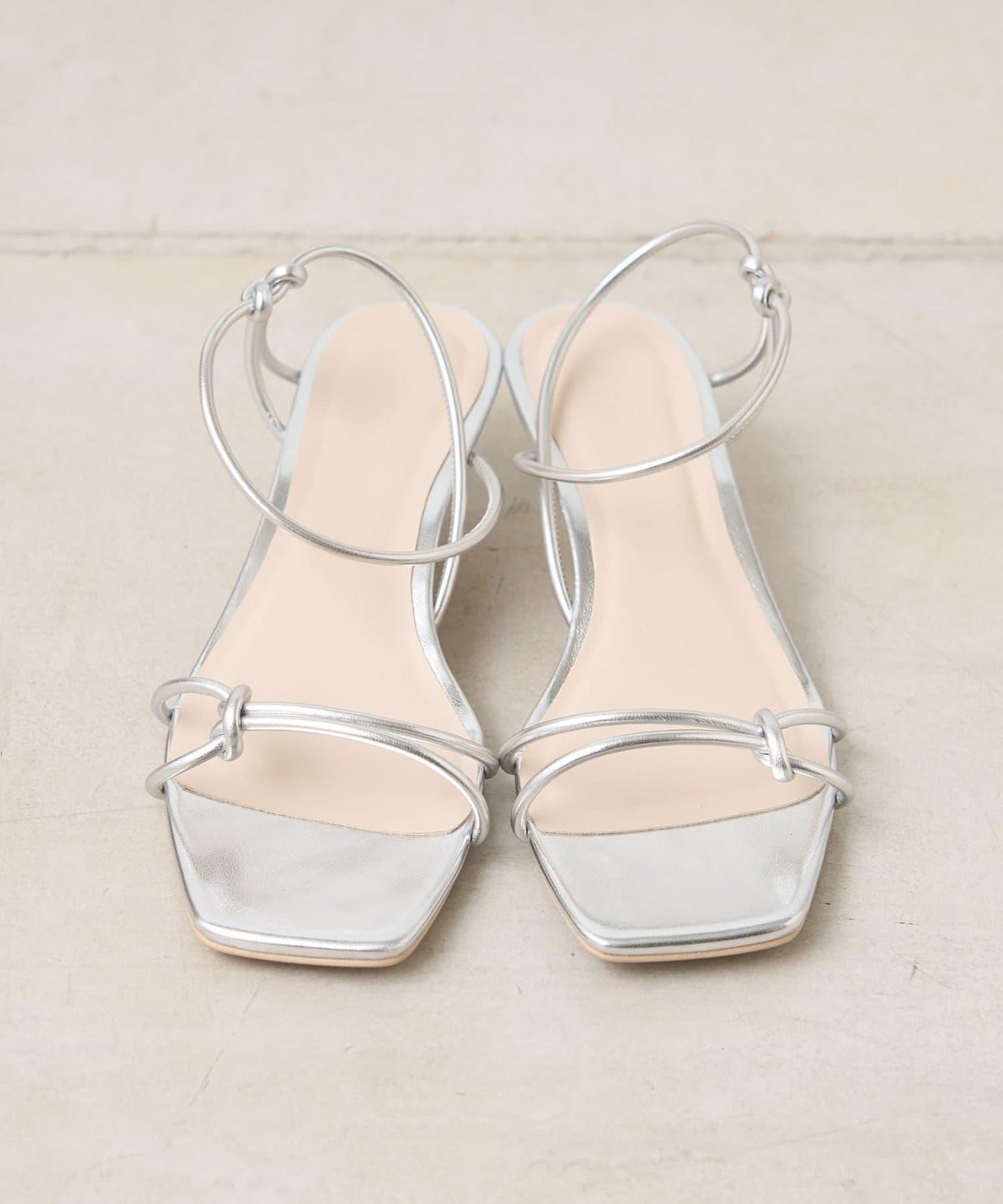 交叉綁帶高跟涼鞋