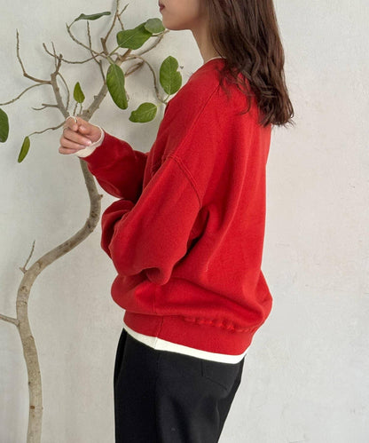 U.S. POLO ASSN. 假兩件設計 衛衣風針織 針織衫