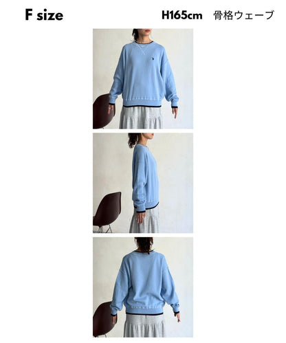 U.S. POLO ASSN. 假兩件設計 衛衣風針織 針織衫