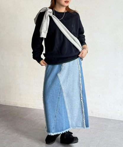 U.S. POLO ASSN. 假兩件設計 衛衣風針織 針織衫