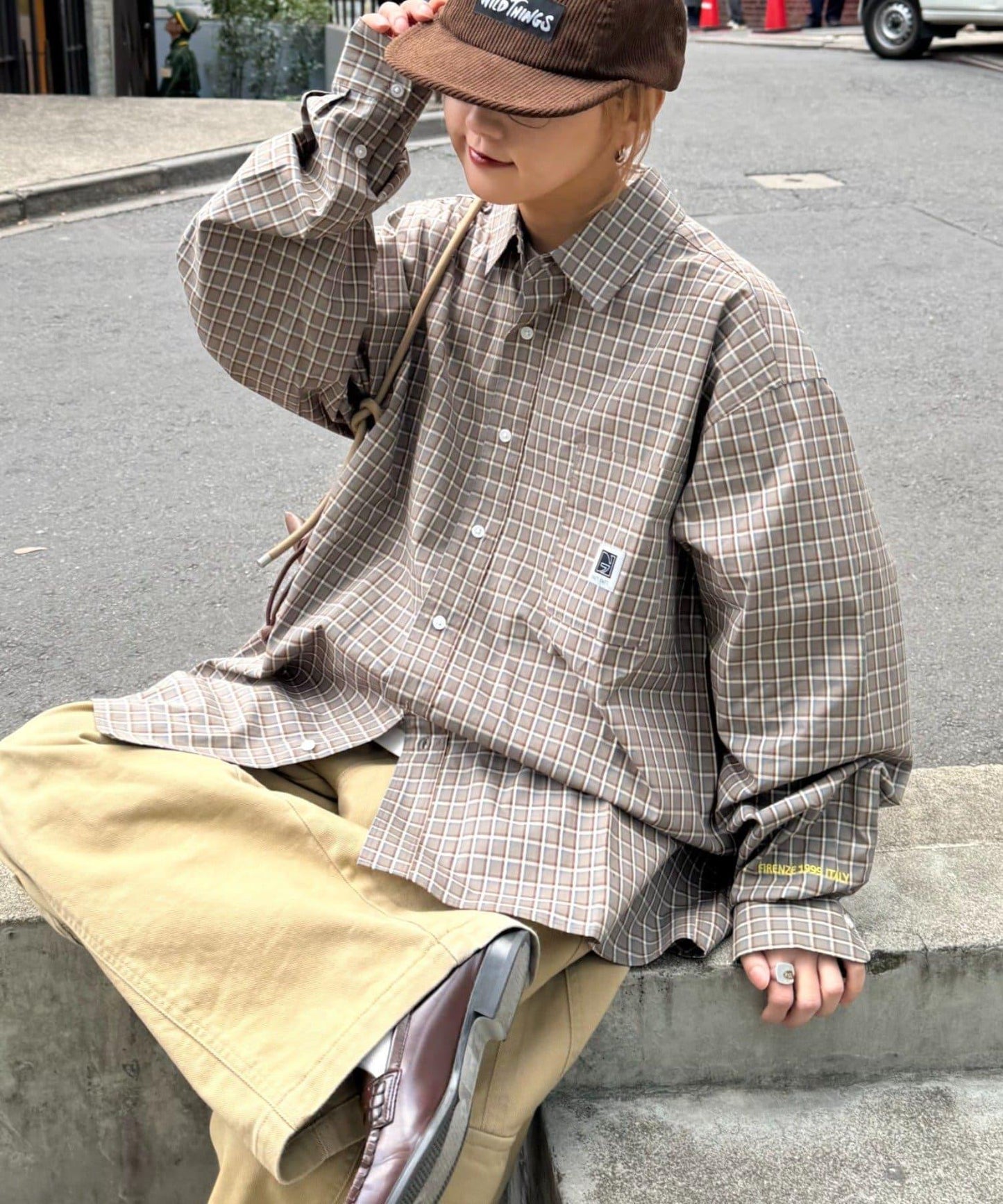 mini plaid over shirts 襯衫外套