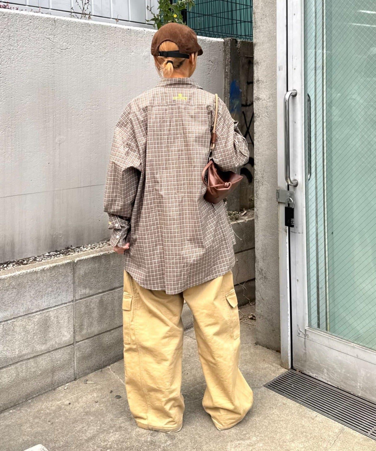 mini plaid over shirts 襯衫外套