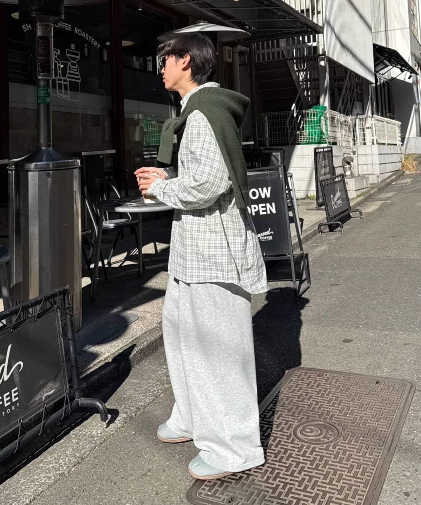 mini plaid over shirts 襯衫外套