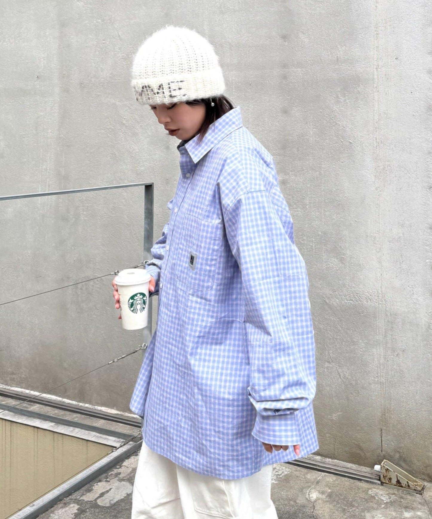 mini plaid over shirts 襯衫外套