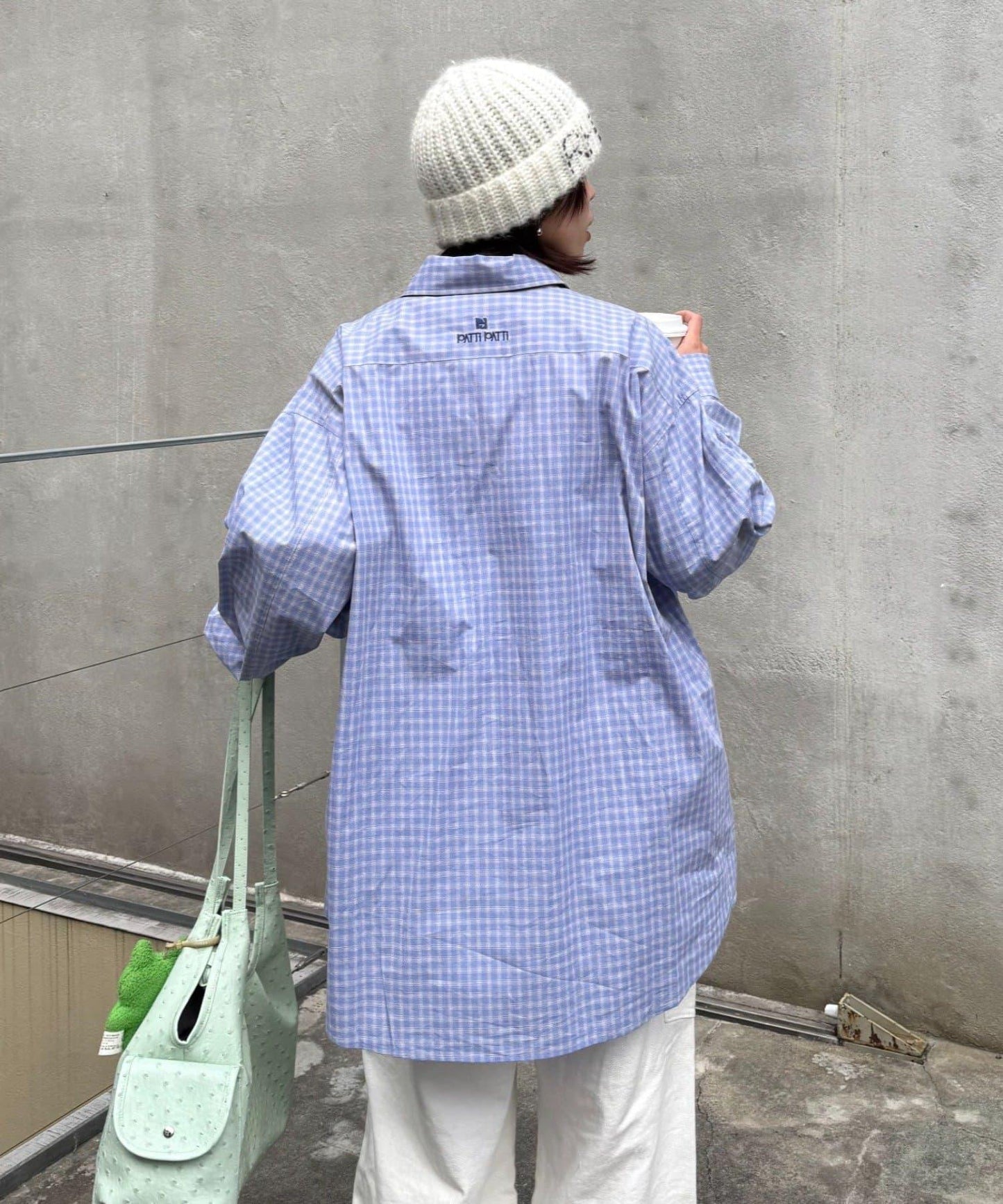 mini plaid over shirts 襯衫外套