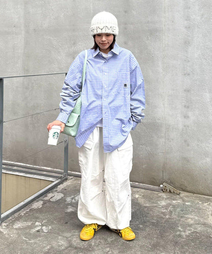 mini plaid over shirts 襯衫外套