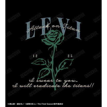 《進擊的巨人》 ar-Unity系列 リヴァイ BIG寬鬆版型 T恤 XL碼