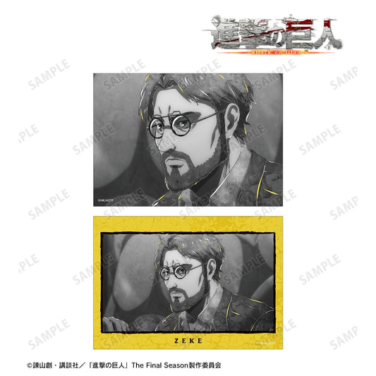 《進擊的巨人》 Ani-Art BLACK LABEL系列 第2彈 ジーク 寫真卡2枚套裝