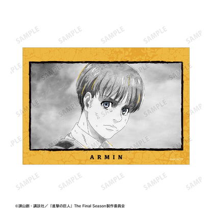 《進擊的巨人》 Ani‑Art BLACK LABEL 系列 第二彈 アルミン 明信片2枚套裝