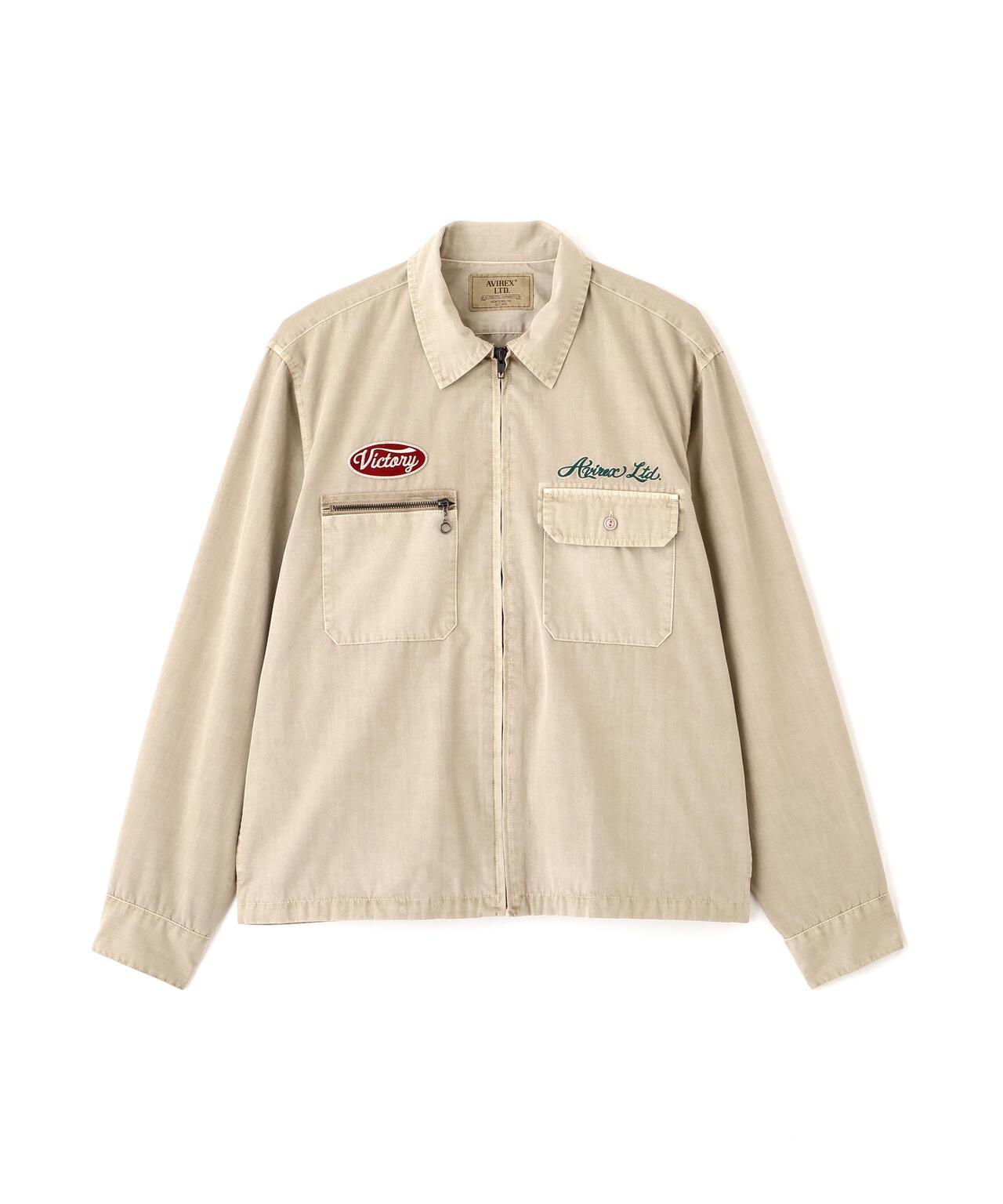 《A.A.R.C》 FADED EMB 水洗做舊刺繡 工裝夾克