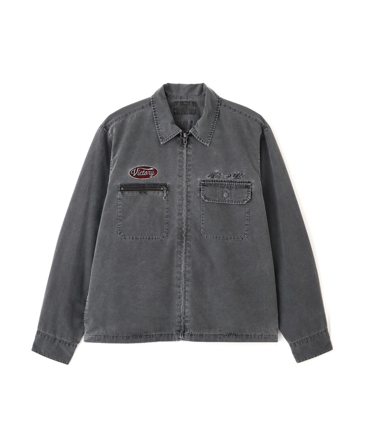 《A.A.R.C》 FADED EMB 水洗做舊刺繡 工裝夾克