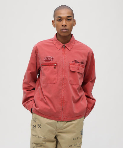 《A.A.R.C》 FADED EMB 水洗做舊刺繡 工裝夾克