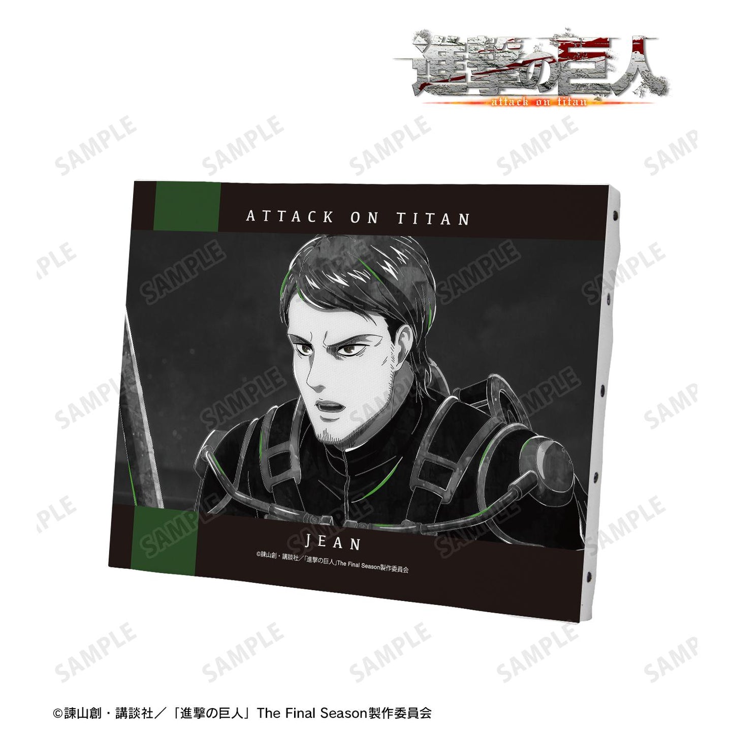 《進擊的巨人》 Ani-Art BLACK LABEL系列 第2彈 F0號 畫布板