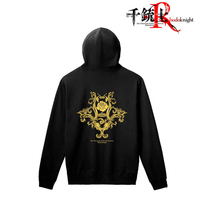 《千槍士》 Rhodoknight_ 絕対高貴 背部印花 連帽衛衣 S碼男款