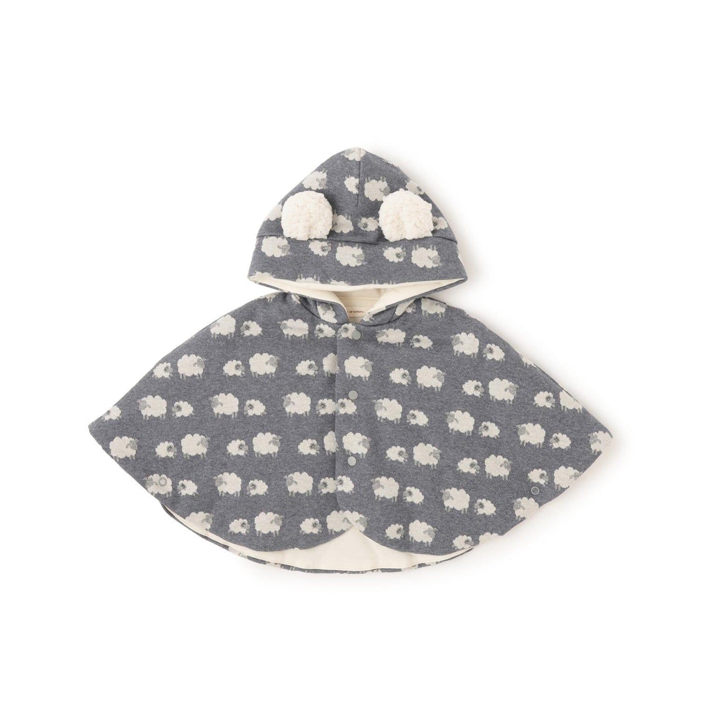 有機提花 日本製造 斗篷