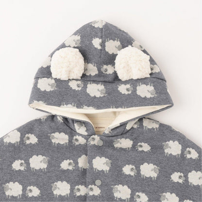 有機提花 日本製造 斗篷