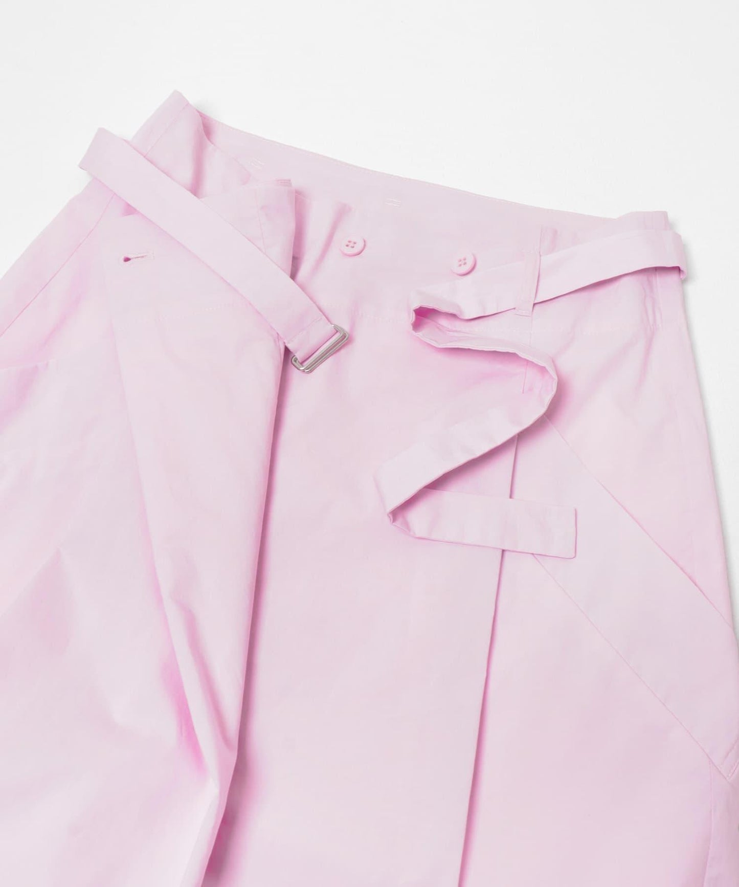 裹褶設計 闊腿 wrap wide pants 褲子