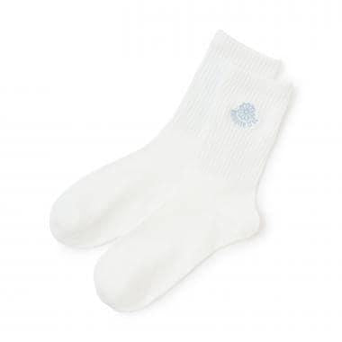 花卉刺繡 中筒 襪子