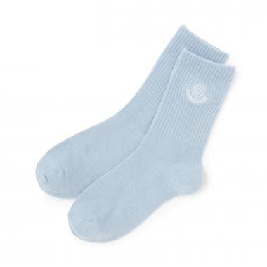 花卉刺繡 中筒 襪子