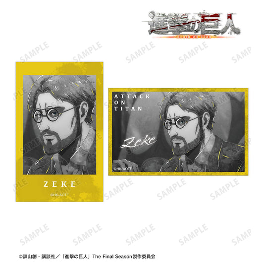 《進擊的巨人》 Ani-Art BLACK LABEL 系列 第2彈 ジーク 插畫卡2枚套裝