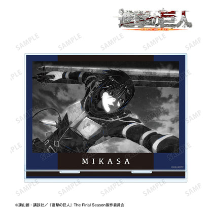 《進擊的巨人》 Ani-Art BLACK LABEL系列 第二彈 ミカサ 大號亞克力立牌