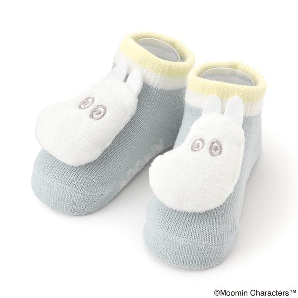 《姆明》（姆明） 立體設計 淺口襪