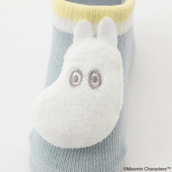 《姆明》（姆明） 立體設計 淺口襪