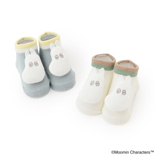 《姆明》（姆明） 立體設計 淺口襪