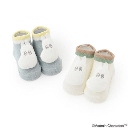 《姆明》（姆明） 立體設計 淺口襪