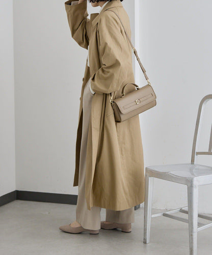 真皮輕量440g 腰帶翻蓋 單肩包