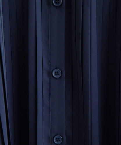 正式場合 V領褶皺 連衣裙 SUM1 STYLE款