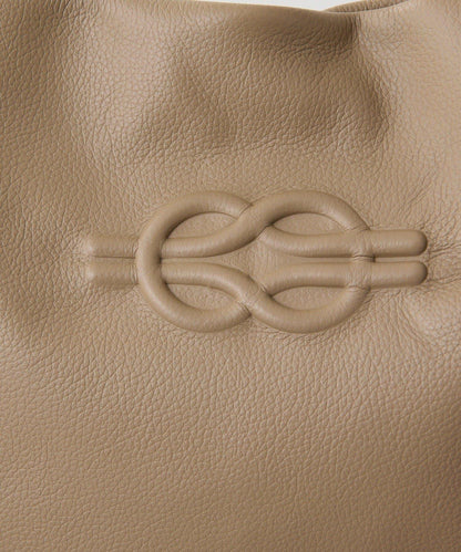 《本革》 壓紋設計 單肩包 L款