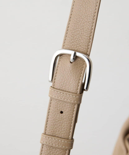 《本革》 壓紋設計 單肩包 L款