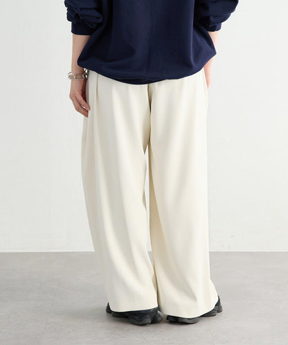 《FRIPIER》 闊腿褶襉褲子