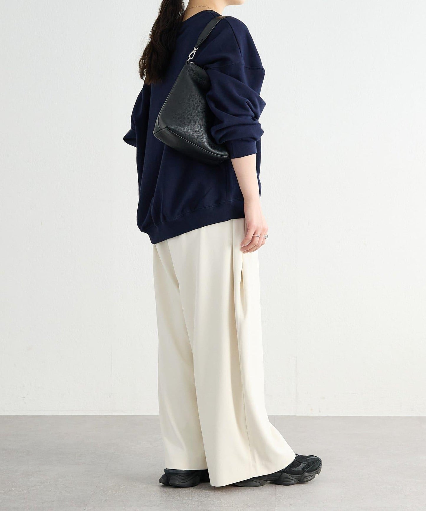 《FRIPIER》 闊腿褶襉褲子