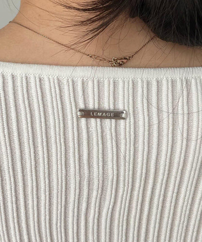 褶襉泡袖 針織開衫