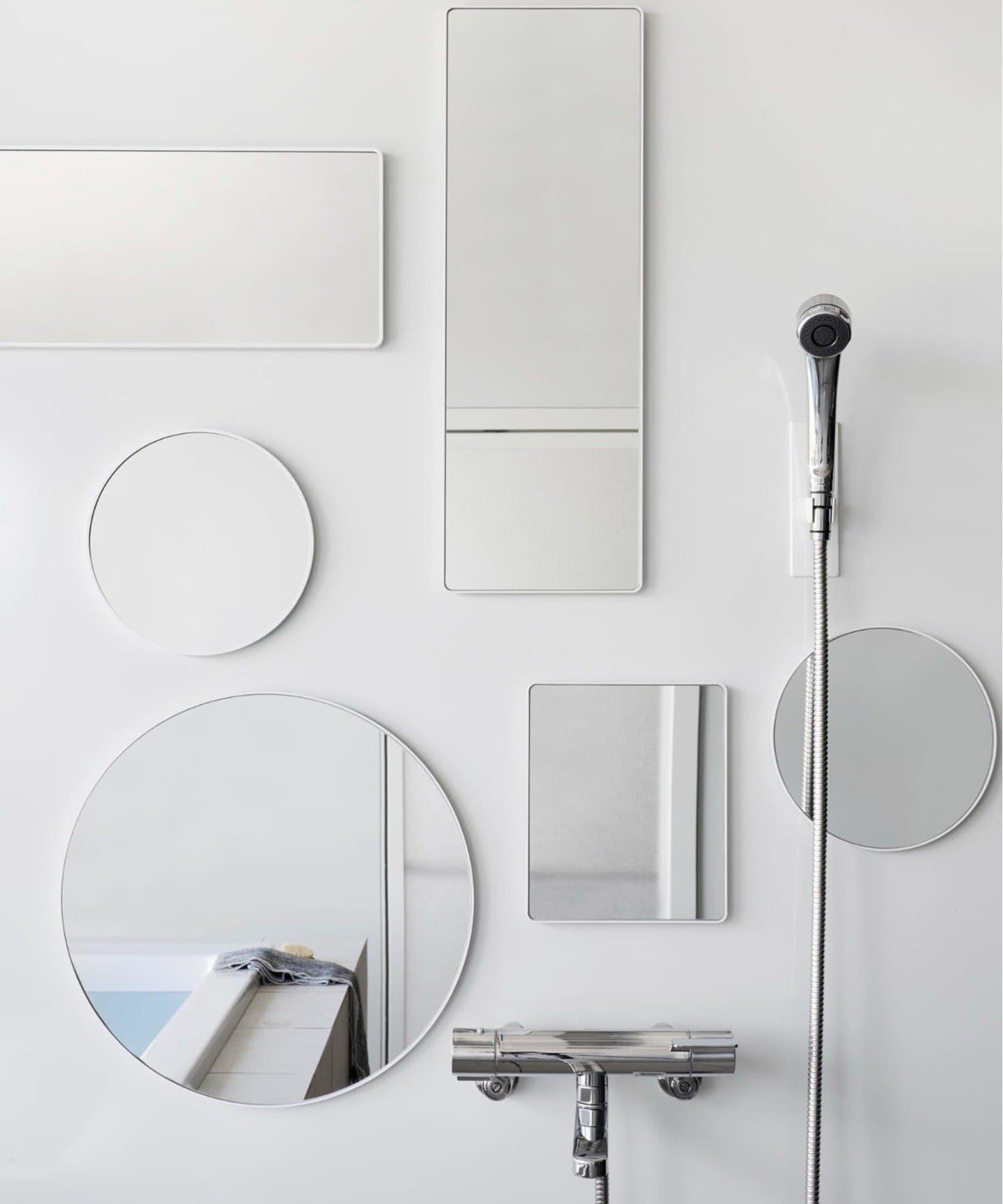 tower 磁吸方形浴室鏡