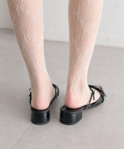 尖頭綁帶高跟鞋