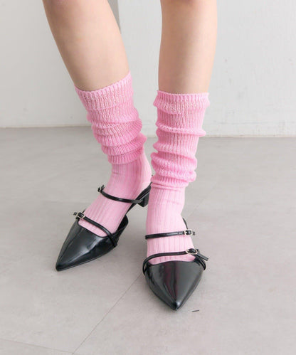 尖頭綁帶高跟鞋