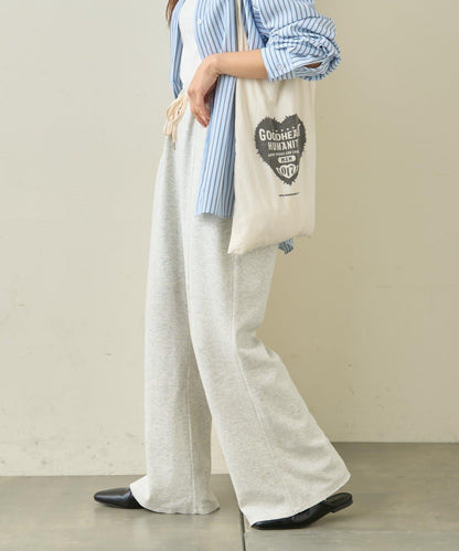 顯瘦效果 羅紋空氣層面料 喇叭褲 褲子