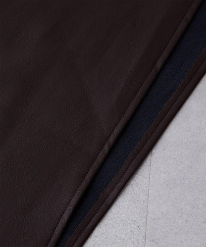 THE PAUSE 人造皮革圍巾