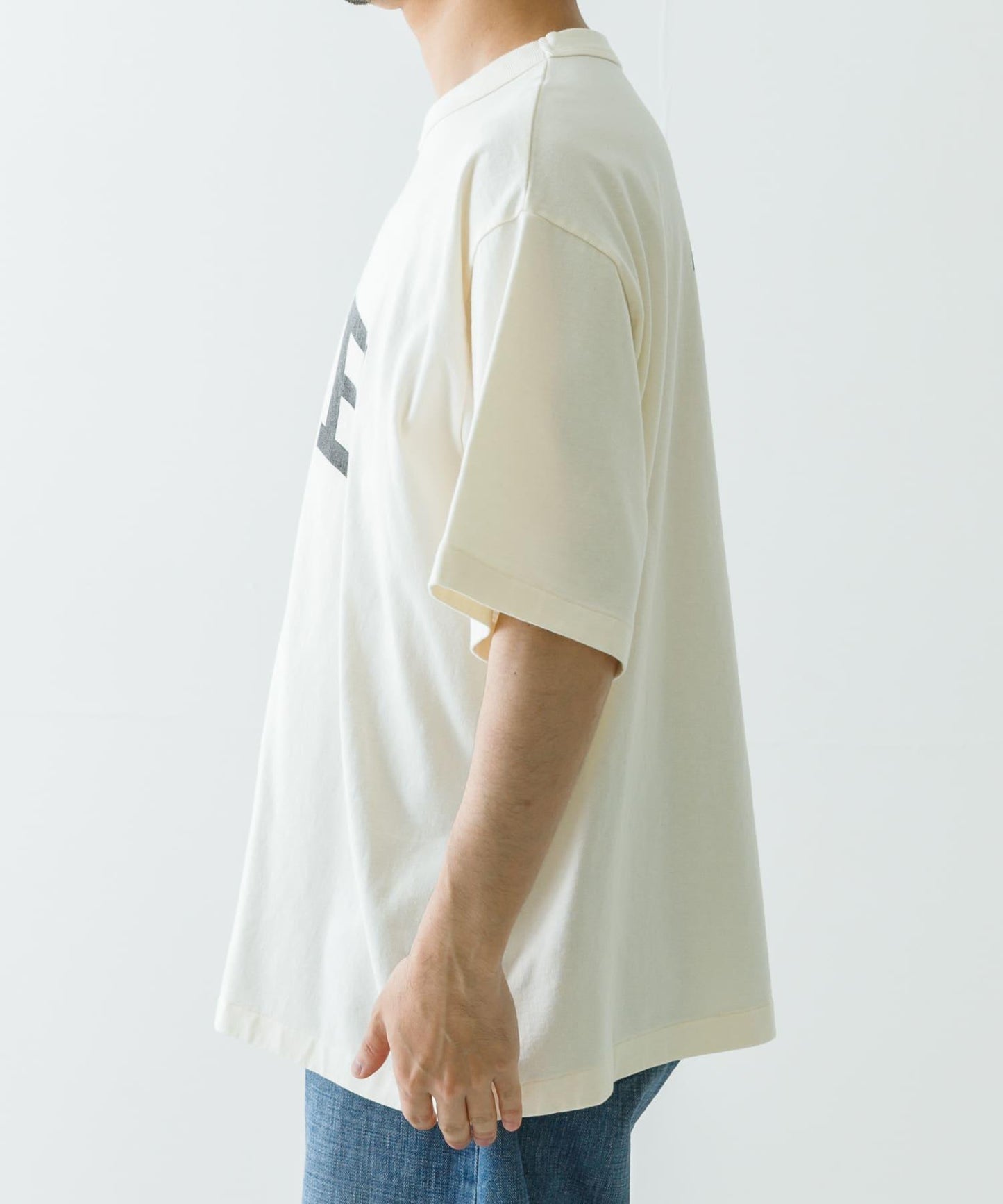 寬鬆版 ALE-Y Print 圖案 blurhmsROOTSTOCK T恤